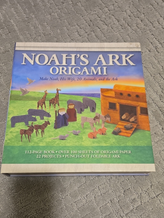 Other - Noah's Ark Origami Craft Kit NWT